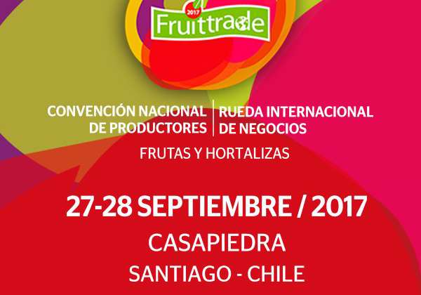 Fedefruta y Prochile invitan a una nueva edición de Fruittrade