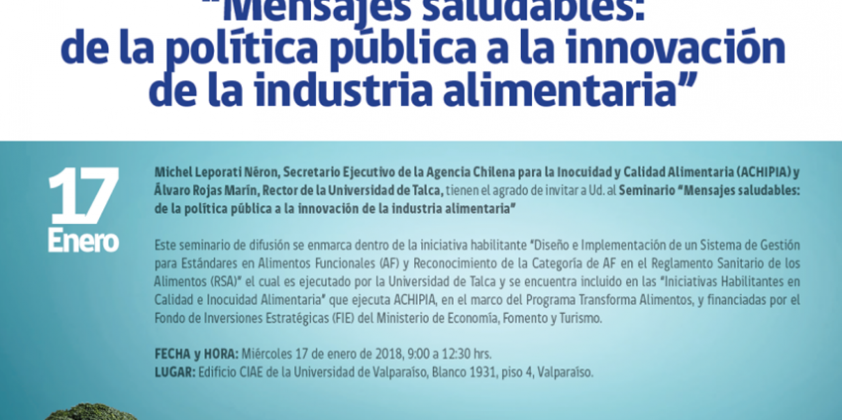 Invitación a Seminario 17 de enero