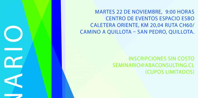 Atención! 22 de Noviembre Seminario “Adaptación e Innovación, Camino hacia la Fruticultura Sustentable”