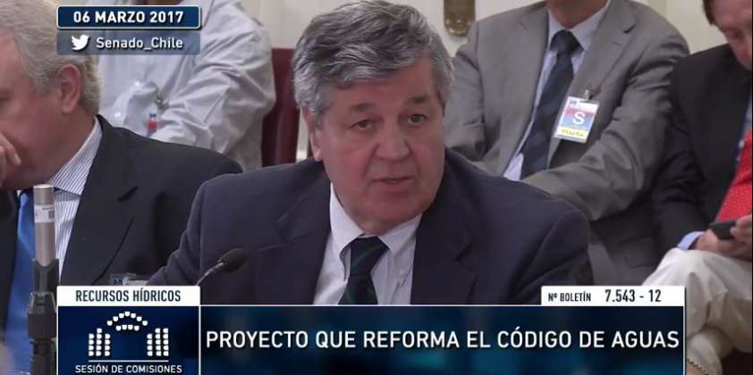 Presidente de ASOEX expone ante Comisión de Recursos Hídricos del Senado, la visión del sector sobre el Proyecto que Reforma el Código de Aguas